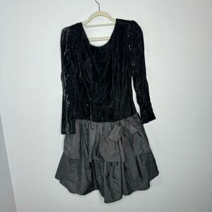 Vintage Clair De Lune black dress size 12